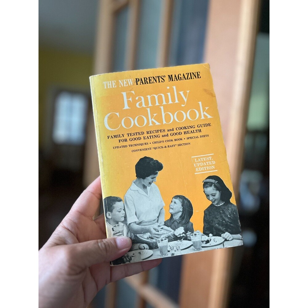 The New Parents' Magazine Family Cookbook by Blanche M. Stover Vintage 1970